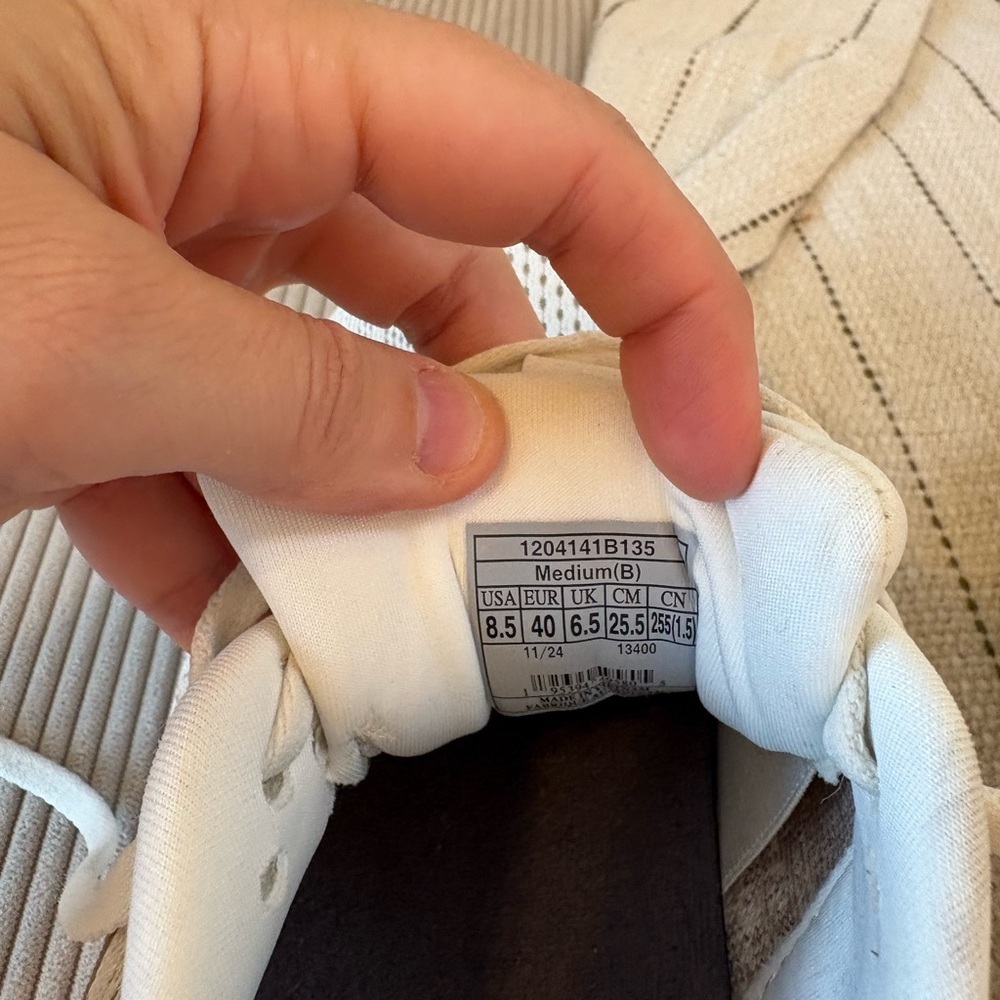 Brooks Cream Athletic Shoes - Picture 3 of 4